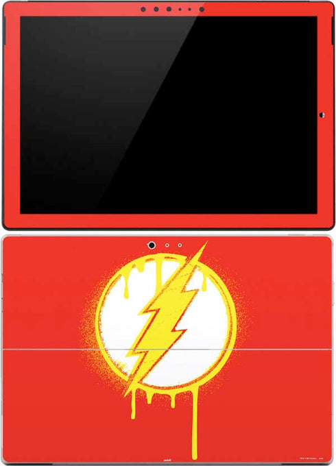 DC Comics The Flash Emblem Drip Surface Pro (2017) Skin